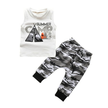 QWERTYU Infant Baby Toddler Child Children Kids Outfits Short Sleeve Letter Print T Shirts and Pants Set Summer Clothing Set for Boy 3M-2Y
QWERTYU Infant Baby Toddler Child Children Kids Outfits Short Sleeve Letter Print T Shirts and Pants Set Summer Clothing Set for Boy 3M-2Y