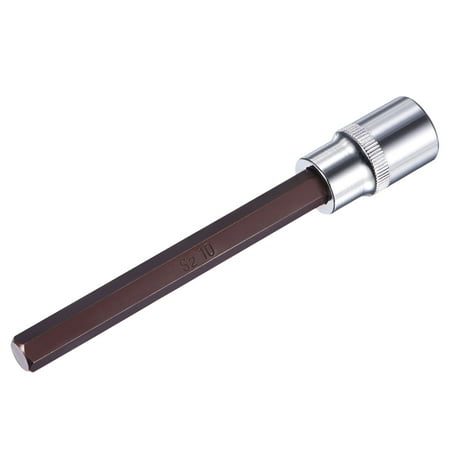 Uxcell 1/2 Square Drive x H10 Hex Bit Socket S2 Steel Bits CR-V Sockets 140mm Length (for Hand Use Only)
Uxcell 1/2 Square Drive x H10 Hex Bit Socket S2 Steel Bits CR-V Sockets 140mm Length (for Hand Use Only)
