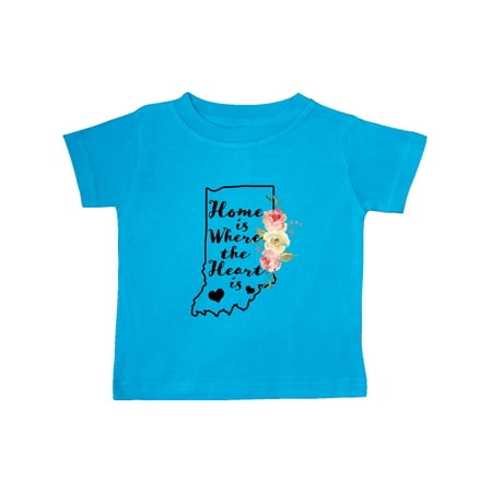 Inktastic Indiana Home is Where the Heart is with Watercolor Floral Gift Baby Boy or Baby Girl T-Shirt
Inktastic Indiana Home is Where the Heart is with Watercolor Floral Gift Baby Boy or Baby Girl T-Shirt
