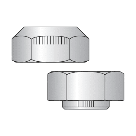 1/2-20 Non Flanged Stover Locknuts / Grade C / Cadmium (Quantity: 300 pcs)