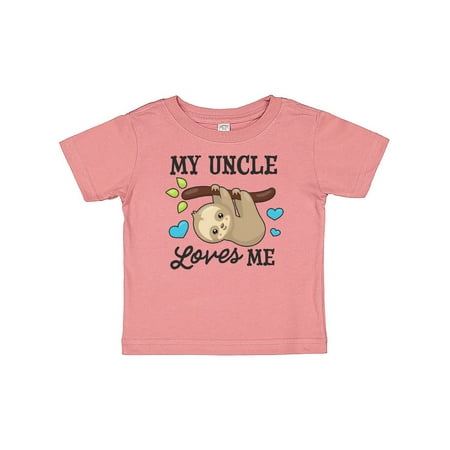 Inktastic My Uncle Loves Me with Sloth and Hearts Gift Baby Boy or Baby Girl T-Shirt
Inktastic My Uncle Loves Me with Sloth and Hearts Gift Baby Boy or Baby Girl T-Shirt