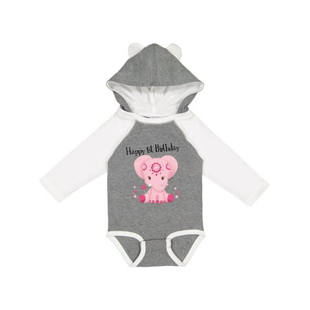 Inktastic Aditi 1st Birthday Elephant Pink Cute Gift Baby Boy or Baby Girl Long Sleeve Bodysuit
Inktastic Aditi 1st Birthday Elephant Pink Cute Gift Baby Boy or Baby Girl Long Sleeve Bodysuit