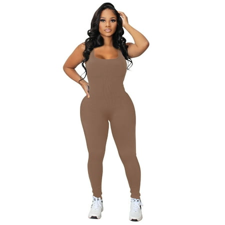 Jumpsuits Bodysuit For Women Women S Sleeveless Backless Bandage O Neck Long Sleeve Jumpsuit Rompers Bodysuit Catsuit Sport Jumpsuit Body Suits Women Clothing Underwear Pajamas Lingerie For Women