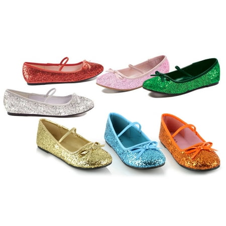 1031 013-BALLET-G Ballet Slipper With Glitter Childrens