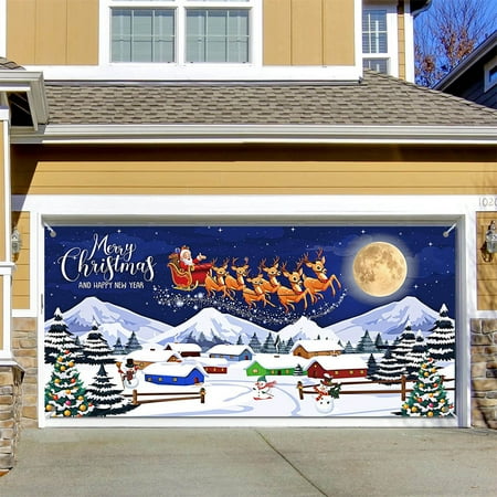 Weerihhol 7x16FT Merry Christmas Holiday Banner Garage Door Cover Mural Winter Snowman Santa Outdoor Large Door Cover Decoration Indoor And Outdoor Christmas Party Decorations for Women 50th Birthday
Weerihhol 7x16FT Merry Christmas Holiday Banner Garage Door Cover Mural Winter Snowman Santa Outdoor Large Door Cover Decoration Indoor And Outdoor Christmas Party Decorations for Women 50th Birthday