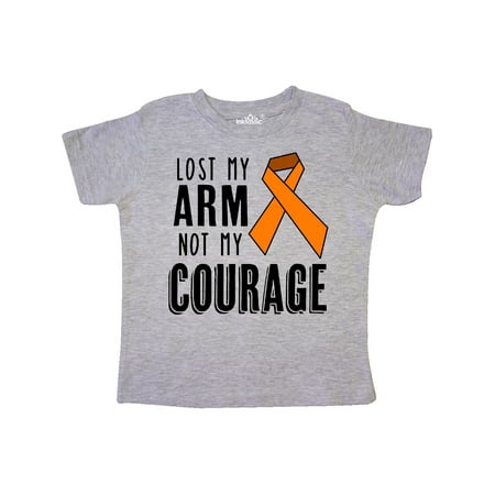 Inktastic Lost my Arm Not my Courage Limb Loss Awareness Orange Ribbon Gift Toddler Boy or Toddler Girl T-Shirt
Inktastic Lost my Arm Not my Courage Limb Loss Awareness Orange Ribbon Gift Toddler Boy or Toddler Girl T-Shirt