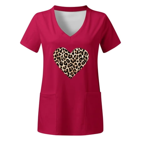 Women Scrubs Top Working Uniform Nurses Clothing Workwear Plus Size Top V-Neck Short Sleeve Pockets Letter Printed T-Shirt Streetwear
Women Scrubs Top Working Uniform Nurses Clothing Workwear Plus Size Top V-Neck Short Sleeve Pockets Letter Printed T-Shirt Streetwear
