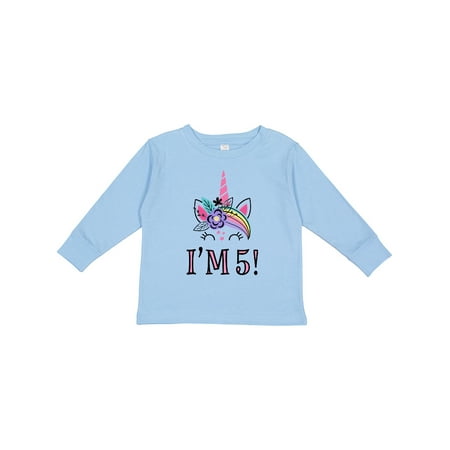 Inktastic 5th Birthday Unicorn Party 5 Year Old Girl Gift Toddler Toddler Girl Long Sleeve T-Shirt
Inktastic 5th Birthday Unicorn Party 5 Year Old Girl Gift Toddler Toddler Girl Long Sleeve T-Shirt