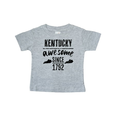 Inktastic Kentucky Awesome Since 1792 Gift Baby Boy or Baby Girl T-Shirt