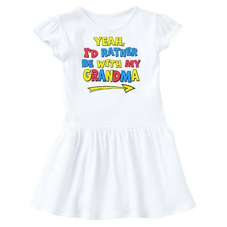 Inktastic Yeah I d Rather be with My Grandma in Red Yellow and Blue Gift Toddler Girl Dress
Inktastic Yeah I d Rather be with My Grandma in Red Yellow and Blue Gift Toddler Girl Dress
