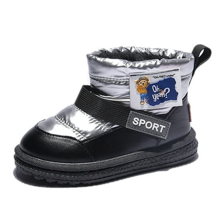 Child Girls Boys Snow Boots Keep Warm Ankle Booties Waterproof Furry Lined Winter Shoes
Child Girls Boys Snow Boots Keep Warm Ankle Booties Waterproof Furry Lined Winter Shoes
