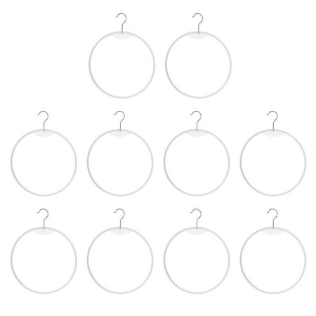 NUOLUX 10pcs Underwear Drying Shelf Women Briefs Display Stands Circle-shape Underwear Rack