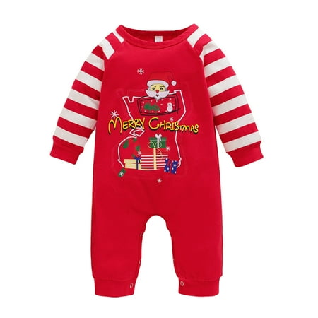 Penkiiy New Baby Christmas Long Sleeve One-piece Cute Autumn Romper kids Baby Easter Romper 0-3 Months Red on Clearance
Penkiiy New Baby Christmas Long Sleeve One-piece Cute Autumn Romper kids Baby Easter Romper 0-3 Months Red on Clearance
