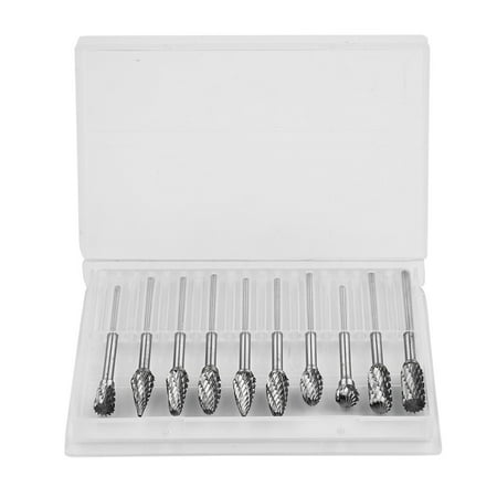 BTOER 1/4 Double Cut Tungsten Steel Carbide Rotary Burr Die Grinder Shank Bit 10X
BTOER 1/4 Double Cut Tungsten Steel Carbide Rotary Burr Die Grinder Shank Bit 10X