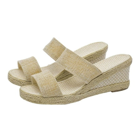 Boho Slide Sandals for Women Girls Dressy Wedge Sandal Casual Open Toe Flat Sandals Summer Beach Slip on Sandals Platform Sandals
Boho Slide Sandals for Women Girls Dressy Wedge Sandal Casual Open Toe Flat Sandals Summer Beach Slip on Sandals Platform Sandals
