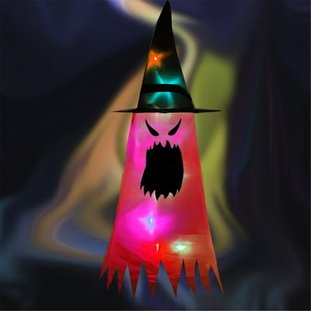 Paiwinds Garden Decoration Glowing Halloween Holiday LED Lights Witch Hat Lamp Pendant 
Paiwinds Garden Decoration Glowing Halloween Holiday LED Lights Witch Hat Lamp Pendant