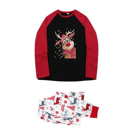 ketyyh-chn99 Pajamas for Family Fleece Family Christmas Pajamas Set Deer Print Raglan Sleeve Top Family Christmas Pajama Pants Plaid
ketyyh-chn99 Pajamas for Family Fleece Family Christmas Pajamas Set Deer Print Raglan Sleeve Top Family Christmas Pajama Pants Plaid