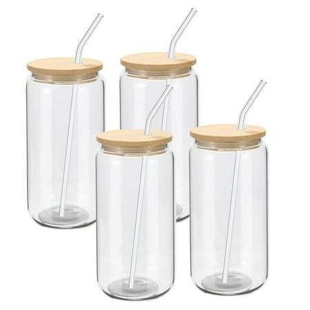 4 Pack Beer Can Glass with Bamboo Lids and Glass Straws 16oz Beer Can Shaped Drinking Glasses Cups Beverage Glass
4 Pack Beer Can Glass with Bamboo Lids and Glass Straws 16oz Beer Can Shaped Drinking Glasses Cups Beverage Glass