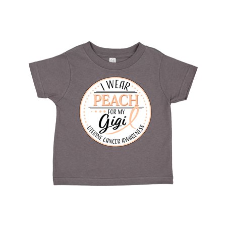 Inktastic I Wear Peach for My Gigi - Uterine Cancer Awareness Gift Toddler Boy or Toddler Girl T-Shirt
Inktastic I Wear Peach for My Gigi - Uterine Cancer Awareness Gift Toddler Boy or Toddler Girl T-Shirt
