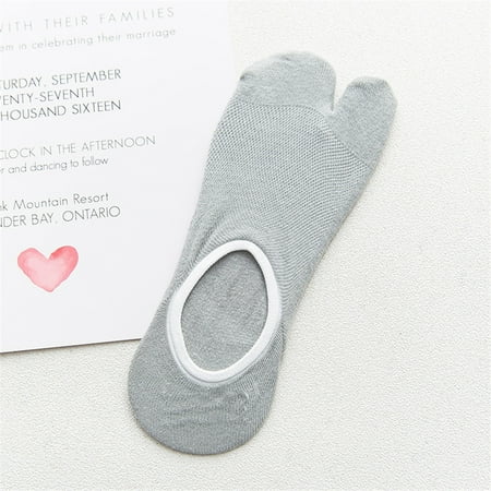 ERTUTUYI Women Print Multicolor Toe Socks Two Finger Socks Warmer Funny Socks Grey
ERTUTUYI Women Print Multicolor Toe Socks Two Finger Socks Warmer Funny Socks Grey