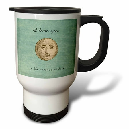 3dRose I Love You to the Moon and Back inspirational art Travel Mug 14oz Stainless Steel
3dRose I Love You to the Moon and Back inspirational art Travel Mug 14oz Stainless Steel