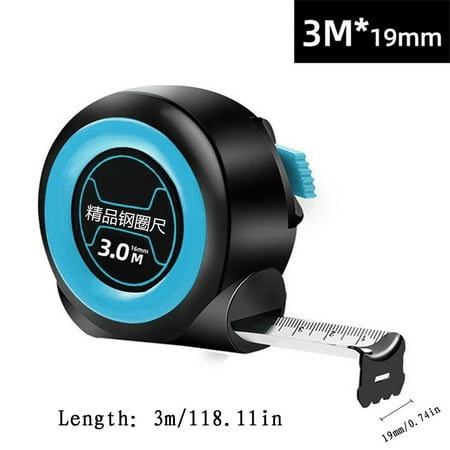 Steel Tape Measure 3/5/7.5/10 Meters Thickened Self-locking Rubber Woodworking Tool Ruler Precise And Clear
Steel Tape Measure 3/5/7.5/10 Meters Thickened Self-locking Rubber Woodworking Tool Ruler Precise And Clear