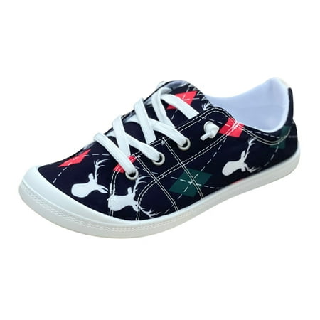 Casual Shoes for Women Women Shoes Christmas Print Color Print Casual Shoes Fashion Soft Sole Non Slip Casual Canvas Shoes Women Casual Shoes Canvas Black 42
Casual Shoes for Women Women Shoes Christmas Print Color Print Casual Shoes Fashion Soft Sole Non Slip Casual Canvas Shoes Women Casual Shoes Canvas Black 42