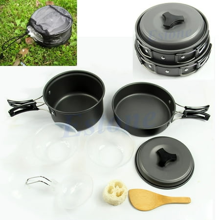 OOKWE Portable Camping Cookware Backpacking Cooking Picnic Bowl Pot Pan 8pcs/Set
OOKWE Portable Camping Cookware Backpacking Cooking Picnic Bowl Pot Pan 8pcs/Set