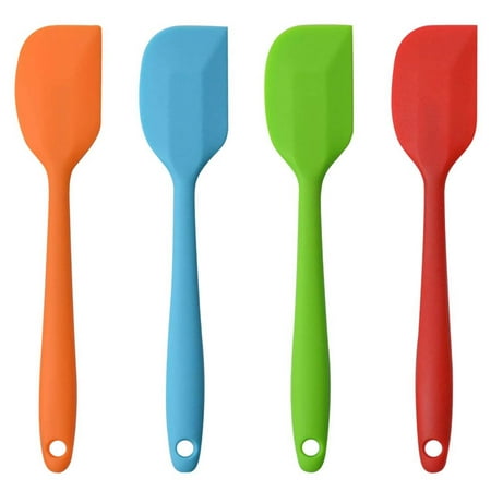 Silicone Spatula 4-PC Set High Heat-Resistance With Strong Stainless Steel Core Multifunctional Non-Stick Rubber Kitchen Spatula for Cooking and Mixing Black
Silicone Spatula 4-PC Set High Heat-Resistance With Strong Stainless Steel Core Multifunctional Non-Stick Rubber Kitchen Spatula for Cooking and Mixing Black