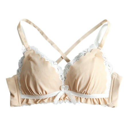 Women Fashion Lovely Lace Bra Without Steel Push Up Vest Underwear Note Please Buy One Or Two Sizes Larger
Women Fashion Lovely Lace Bra Without Steel Push Up Vest Underwear Note Please Buy One Or Two Sizes Larger