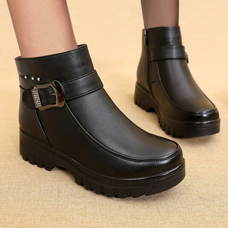 Tangnade Woman Shoes Fashion Women s Shoes Thick-soled Colorblock Brock Wedges Short Boots Black 38
Tangnade Woman Shoes Fashion Women s Shoes Thick-soled Colorblock Brock Wedges Short Boots Black 38