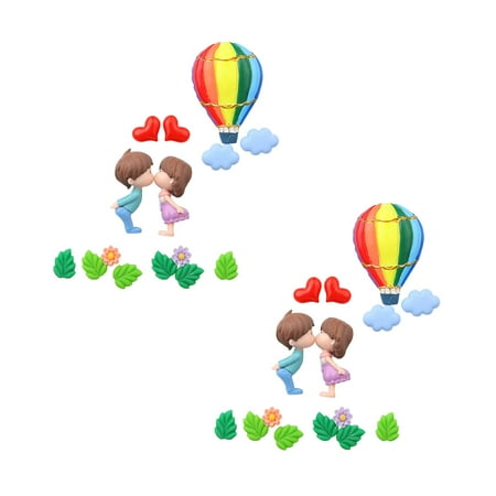 2PC 3D Couple Proposes And Kisses 3D Wedding Room Decoration Refrigerator Paste Creative Cartoon Paste Wall Stickers Small Stickers Funny Stickers
2PC 3D Couple Proposes And Kisses 3D Wedding Room Decoration Refrigerator Paste Creative Cartoon Paste Wall Stickers Small Stickers Funny Stickers