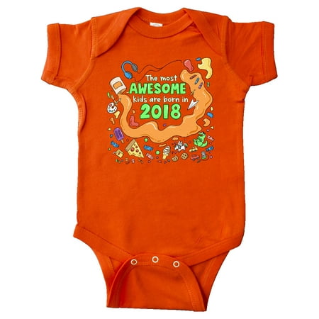 Inktastic The Most Awesome Kids are Born in 2018 Gift Baby Boy or Baby Girl Bodysuit
Inktastic The Most Awesome Kids are Born in 2018 Gift Baby Boy or Baby Girl Bodysuit