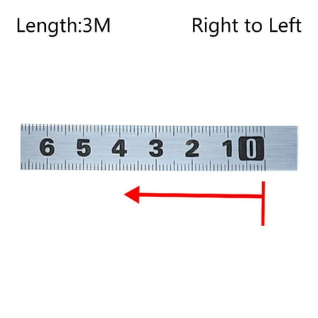 Tape Measure Metric 1M-5M Miter Track Measuring Tape Steel Ruler for T-track Rou
Tape Measure Metric 1M-5M Miter Track Measuring Tape Steel Ruler for T-track Rou
