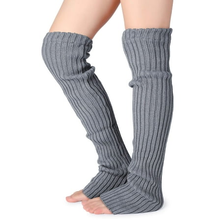 Pareberry Women s Winter Over Knee High Footless Socks Knit Warm Long Leg Warmers (Grey)
Pareberry Women s Winter Over Knee High Footless Socks Knit Warm Long Leg Warmers (Grey)