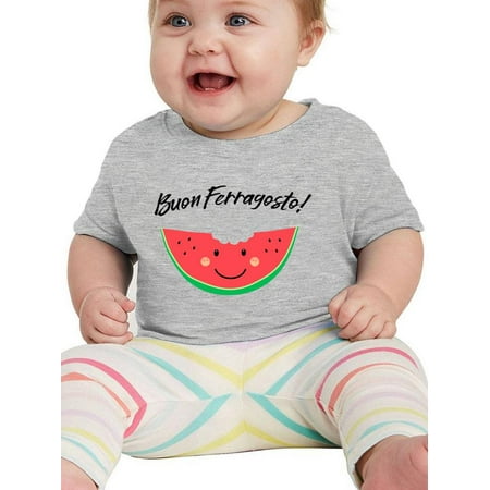 Buon Ferragosto! Cute Watermelon T-Shirt Infant -Image by Shutterstock 18 Months
Buon Ferragosto! Cute Watermelon T-Shirt Infant -Image by Shutterstock 18 Months