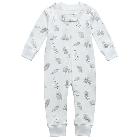 Owlivia Organic Cotton Baby Boy Girl Zip up Sleep N Play Footless Long Sleeve(12-18 Months Leaf)
Owlivia Organic Cotton Baby Boy Girl Zip up Sleep N Play Footless Long Sleeve(12-18 Months Leaf)