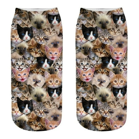 Stockings For Girls 3D Novelty Crazy Funny Cat Ankle Cute Colorful Cartoon Low Cut Girls Stockings
Stockings For Girls 3D Novelty Crazy Funny Cat Ankle Cute Colorful Cartoon Low Cut Girls Stockings