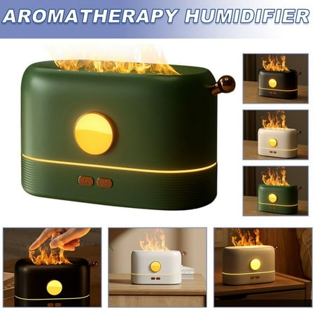 Nightwill 3D Flame Humidifier Portable Silent Aromatherapy Essential Oil Diffuser With Flame Night Light For Home Office Kids Bedroom 200ml Cool Mist Humidifier (Green)
Nightwill 3D Flame Humidifier Portable Silent Aromatherapy Essential Oil Diffuser With Flame Night Light For Home Office Kids Bedroom 200ml Cool Mist Humidifier (Green)