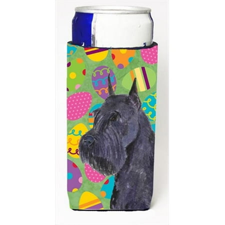 Schnauzer Easter Eggtravaganza Michelob Ultra bottle sleeves For Slim Cans - 12 Oz.