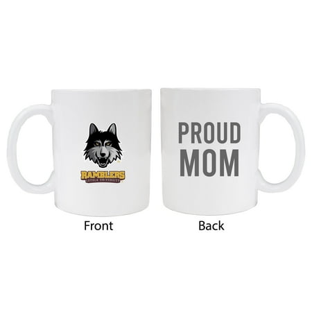 R and R Imports Loyola University Ramblers Proud Mom White Ceramic Coffee Mug 2-Pack (White).
R and R Imports Loyola University Ramblers Proud Mom White Ceramic Coffee Mug 2-Pack (White).