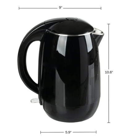 NANXI Cuisine Electric Kettle - Auto-Off Rapid Boil Water Heater Black