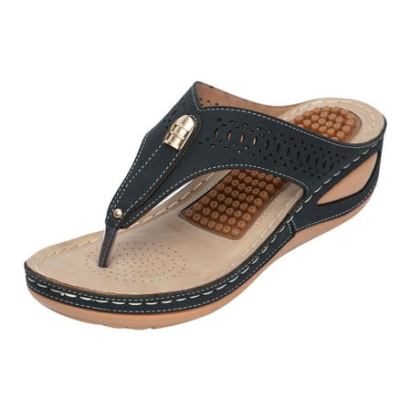 Fanxing Womens Sandals Massage Function 2023 Summer Comfort Platform Wedge Sandal Flip Flops Orthopedic Sandals with Arch Support
Fanxing Womens Sandals Massage Function 2023 Summer Comfort Platform Wedge Sandal Flip Flops Orthopedic Sandals with Arch Support