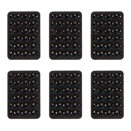 6pcs Universal Multipurpose Mobile Phone Holder Mat Anti-slip Single-sided Suction Cup Mat with Strong Adhesive (Black)
6pcs Universal Multipurpose Mobile Phone Holder Mat Anti-slip Single-sided Suction Cup Mat with Strong Adhesive (Black)