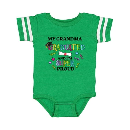 Inktastic My Grandma Graduated and I m Super Proud Gift Baby Boy or Baby Girl Bodysuit
Inktastic My Grandma Graduated and I m Super Proud Gift Baby Boy or Baby Girl Bodysuit