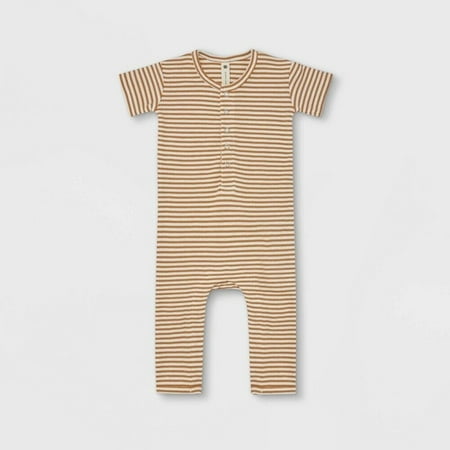 Q by Quincy Mae Toddler Ribbed Striped Short Sleeve Romper - Ivory 18-24 Months
Q by Quincy Mae Toddler Ribbed Striped Short Sleeve Romper - Ivory 18-24 Months