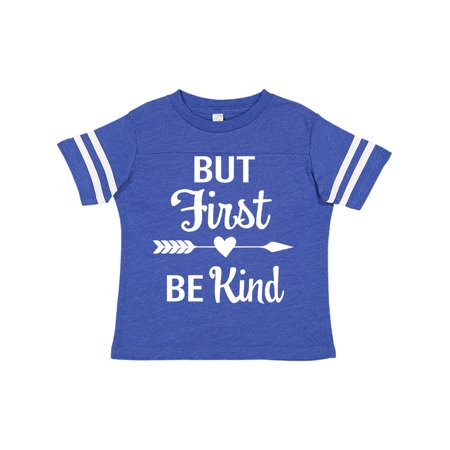 Inktastic But First Be Kind with Heart Arrow in White Gift Toddler Boy or Toddler Girl T-Shirt
Inktastic But First Be Kind with Heart Arrow in White Gift Toddler Boy or Toddler Girl T-Shirt