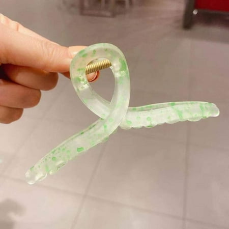 Monfince Strong Hold Hair Claw Clips Nonslip Large Jaw Clip for Women and Girls Bright Acrylic Hair Clamps for Thick Thin Fine Long Hair
Monfince Strong Hold Hair Claw Clips Nonslip Large Jaw Clip for Women and Girls Bright Acrylic Hair Clamps for Thick Thin Fine Long Hair