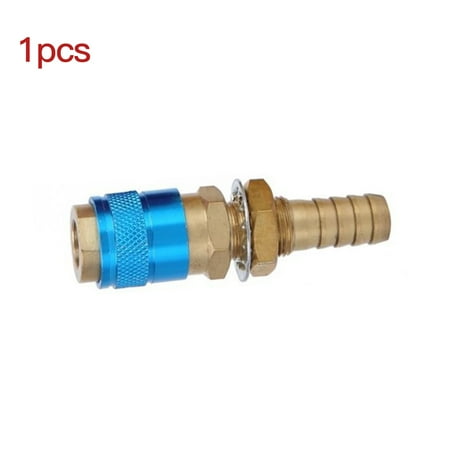 Welding Torch Quick Connector Water Cooled and Air Adapter TIG Welding Torch Metal Connector φ10 Blue
Welding Torch Quick Connector Water Cooled and Air Adapter TIG Welding Torch Metal Connector φ10 Blue
