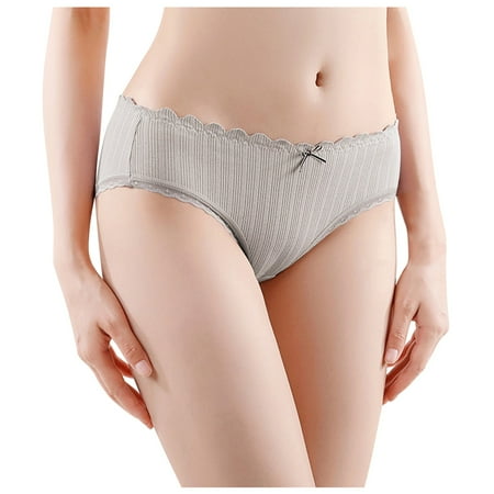 TAIAOJING Womens Cotton Briefs Comfortable Briefs Underwear Thread Breathable Bikini Panties
TAIAOJING Womens Cotton Briefs Comfortable Briefs Underwear Thread Breathable Bikini Panties